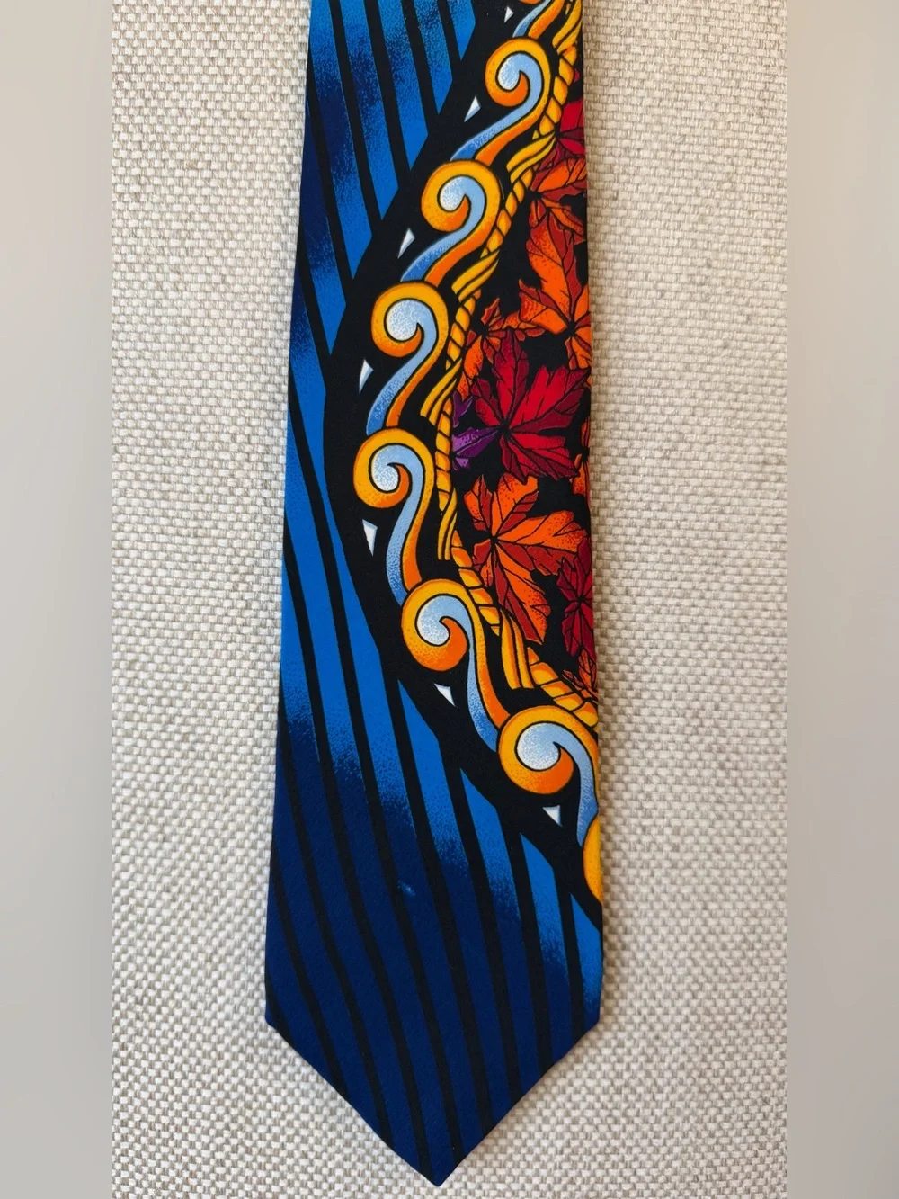 Rush Limbaugh Fall Silk Tie- Vintage